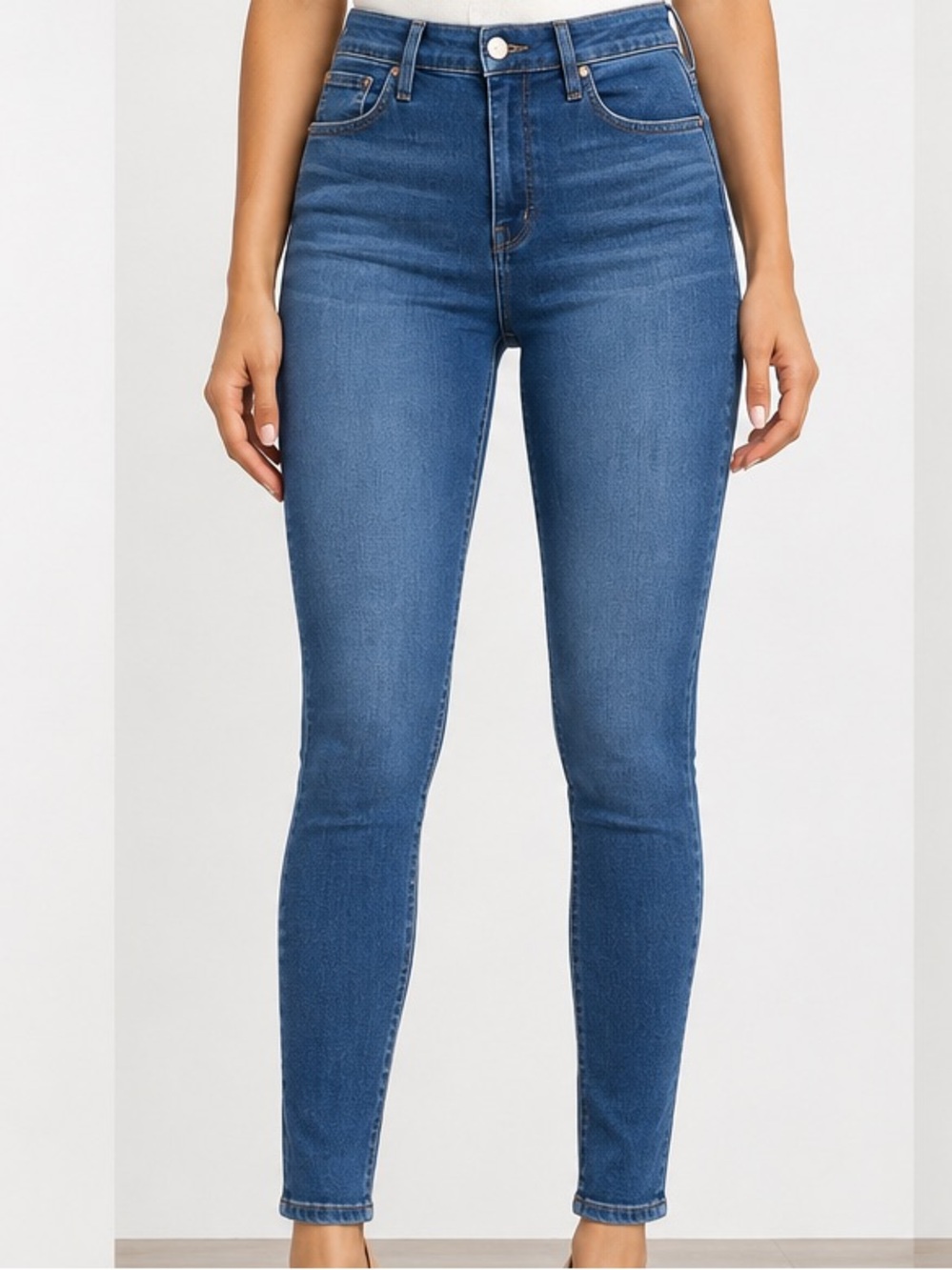 Madewell 10” High-Rise Skinny Skinny Jeans Size 31 Dark Wash Denim